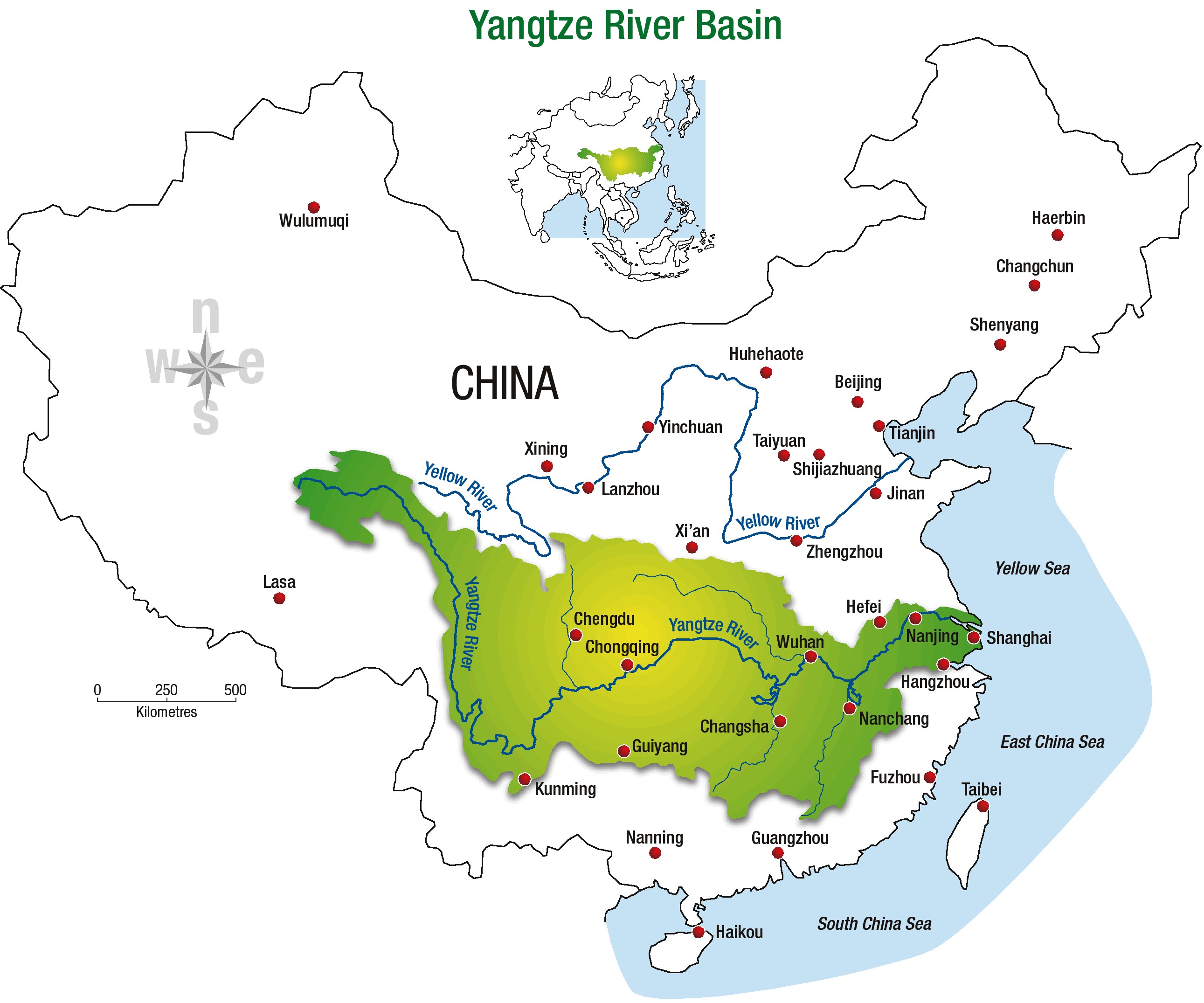 (China, Yangtze River)